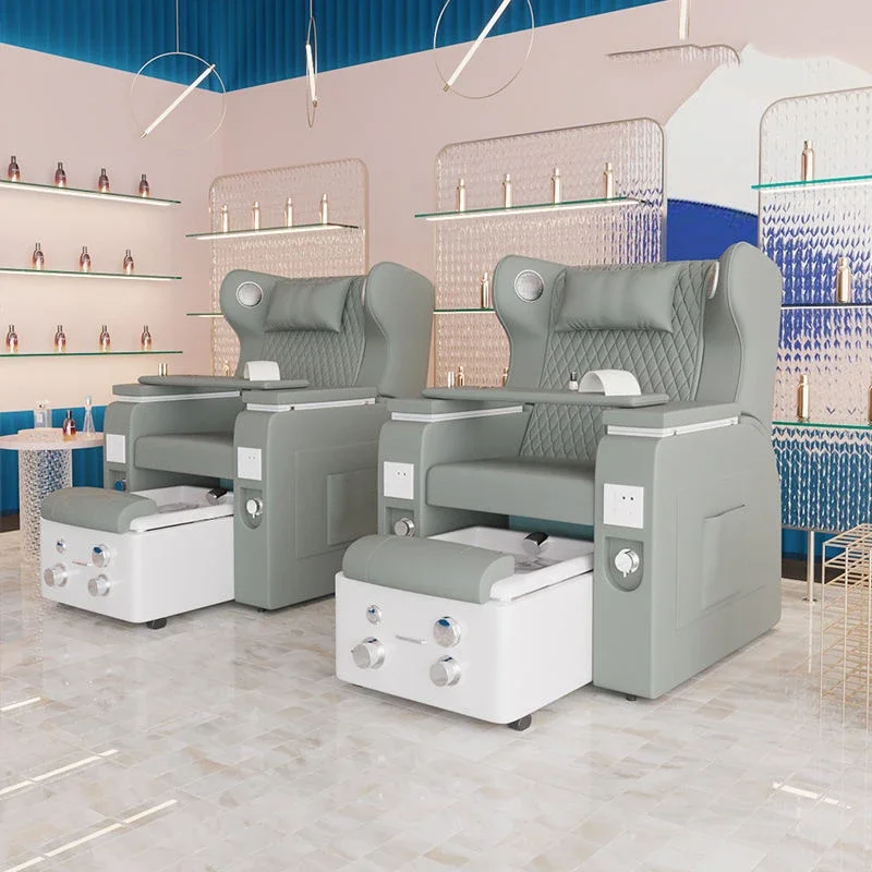 For Modern beauty salon equipment reclining massage manicure chair foot spa chair pedicure sofa