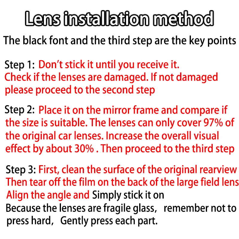For SYM Cruisym 300 150 MAXSYM400 TL500 508 Joymax Z300 F300 JE150TS Convex Mirror Increase Rearview Mirrors Side View Vision