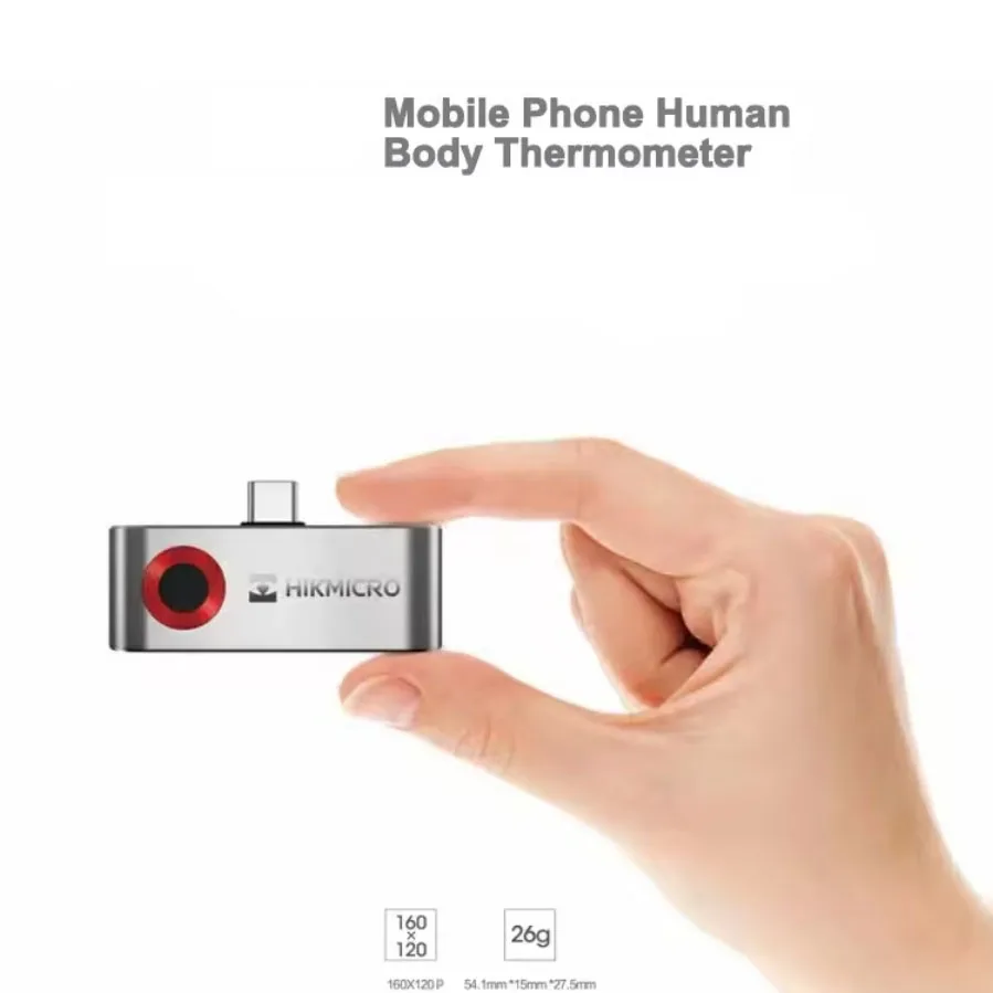 

Best Smartphone Thermal Camera 350 Celsius 3.2mm 160x120 USB Medical Thermal Imaging Camera For Sale