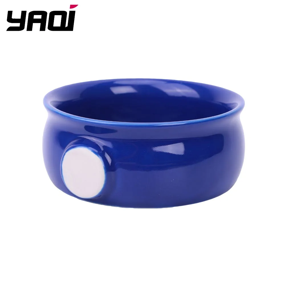 yaqi-ブルーセラミックシェービングボウル-男性用-シェービングブラシ付き-メンズグルーミングアクセサリー