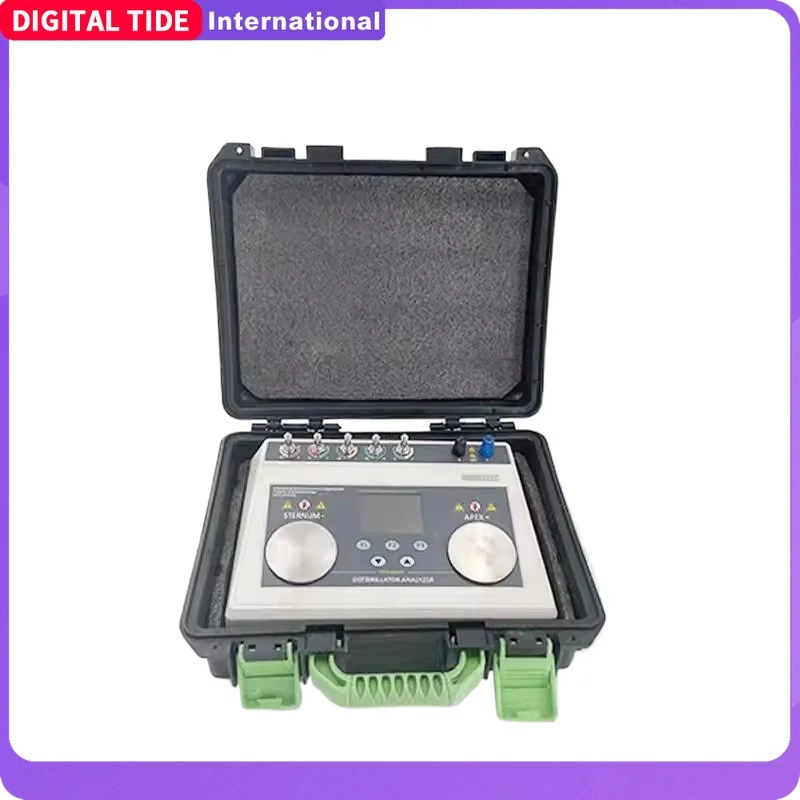 Multi-Mode Defibrillator Analyzer Professional Medical Device for Energy Calibration Defibrillator ECG AED Simulator Electricity