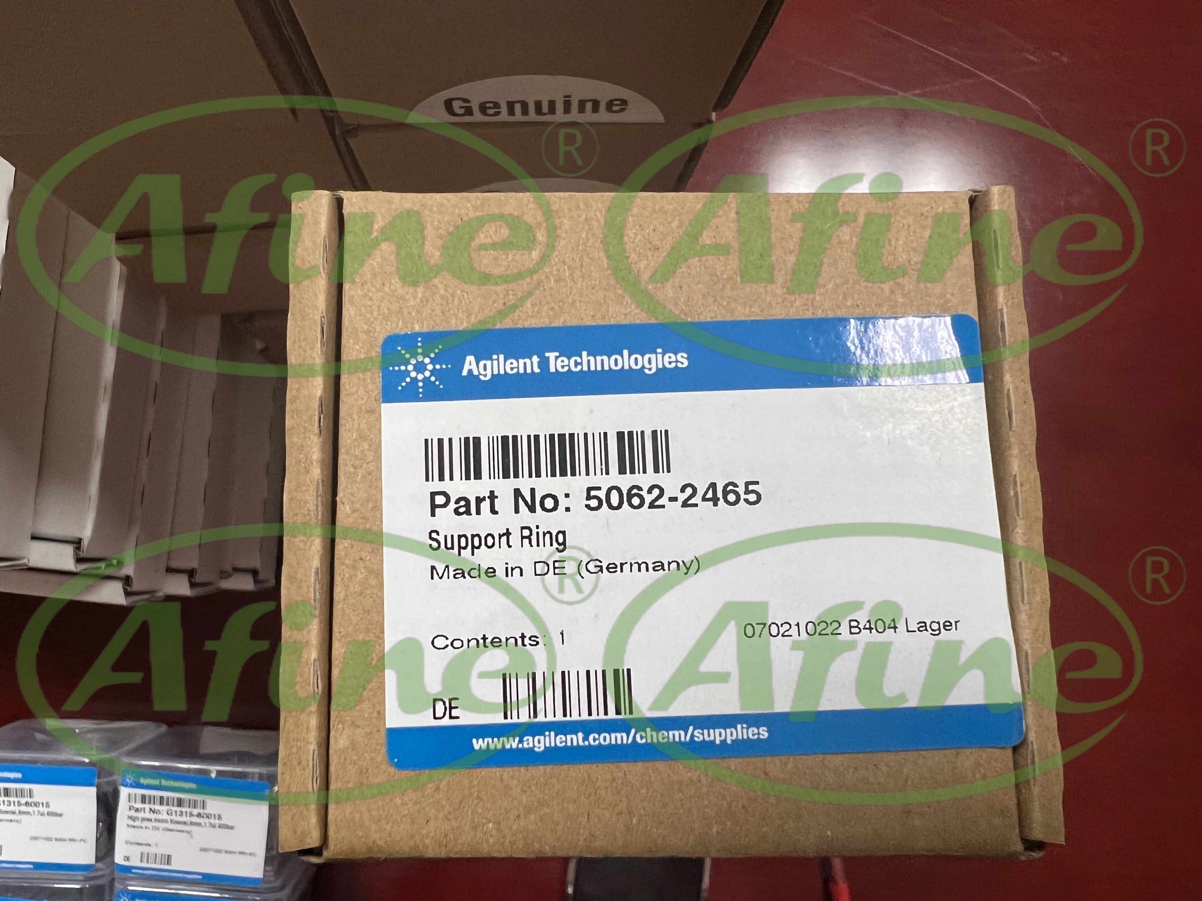 

AFINE Agilent 5062-2465 Support Ring for 1050 Gasket Flush Option