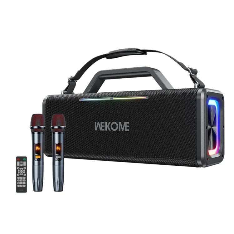 Brand New 150W WEKOME Beluga D2 Singer Outdoor Portable Speaker 18000mAh big battery Wireless subwoofer speakers With Microphone