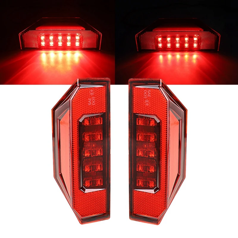 1 Pair Tail Light For Polaris Ranger XP 570 900 General 1000 PRO Ranger Crew Brake Light 2412774 2411866