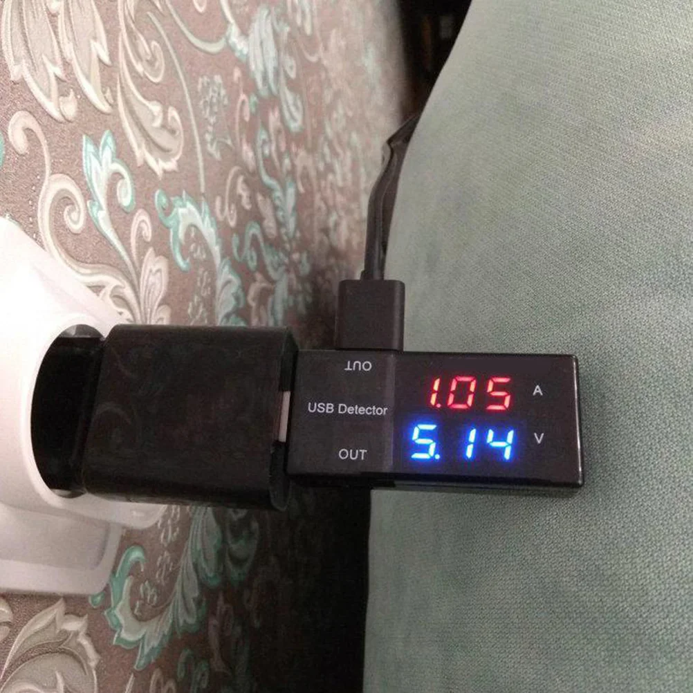 

Usb Voltage Current Tester Portable Lcd Multimeter Power Capacity Monitor Test Voltage Meter For Camping