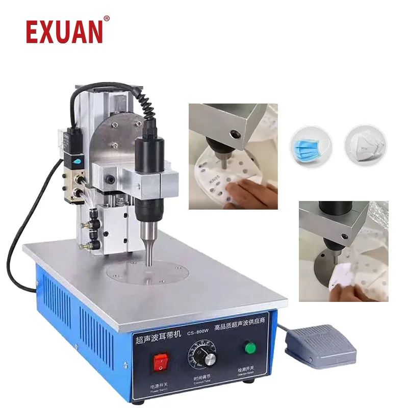 

Ultrasonic Spot Welding Machine Mask Ear Strap Spot Welding Machine Edge Banding Machine Plastic Tape Handheld Spot Welding Mach