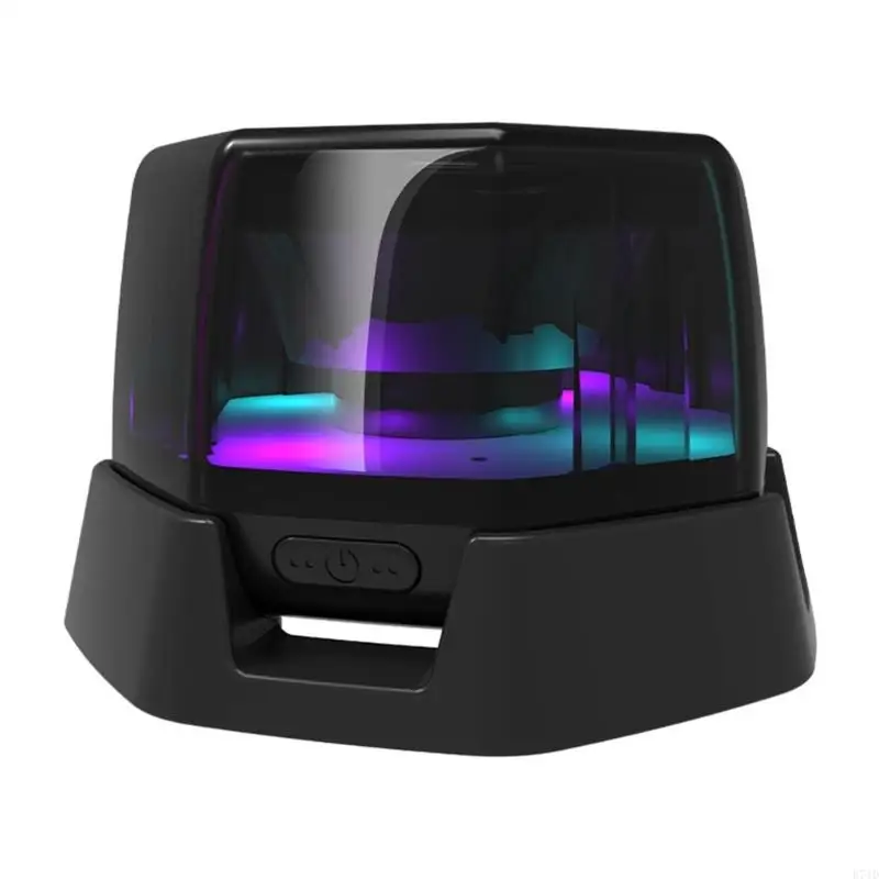 

E74D Small Bluetooth-совместимый динамик с магнитной базой, поддержка по телефону, отлично подходит для путешествий и на воздухе