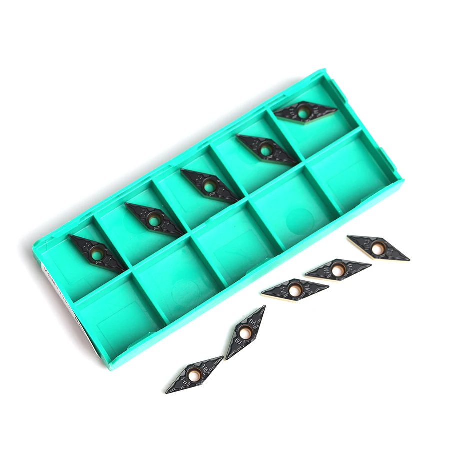 VCMT110304 TM VCMT110308 TM NK8125 CNC lathe highquality two-color coating turning tool Carbide Cutting Tool High hardness blade