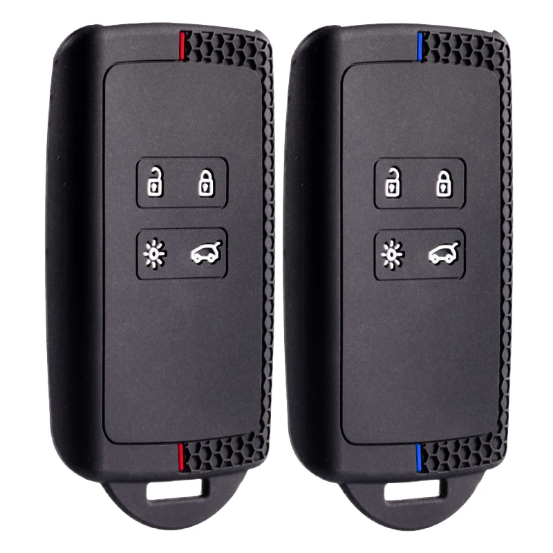 

Новый стильный силиконовый чехол-ключница для Renault Espace 5, Kadjar, Koleos, Captur, Megane 4, Talisman, Arkana, Dacia Sandero