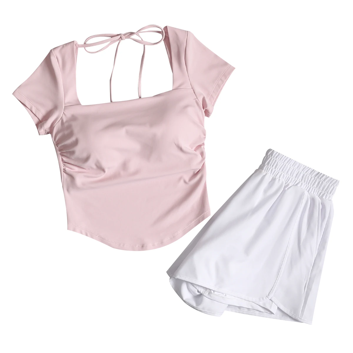 Combinaison de course pour femmes, haut de gamme, beau, entraînement de gymnastique, short de gymnastique, Pilates, yoga, vêtements de sport à la mode
