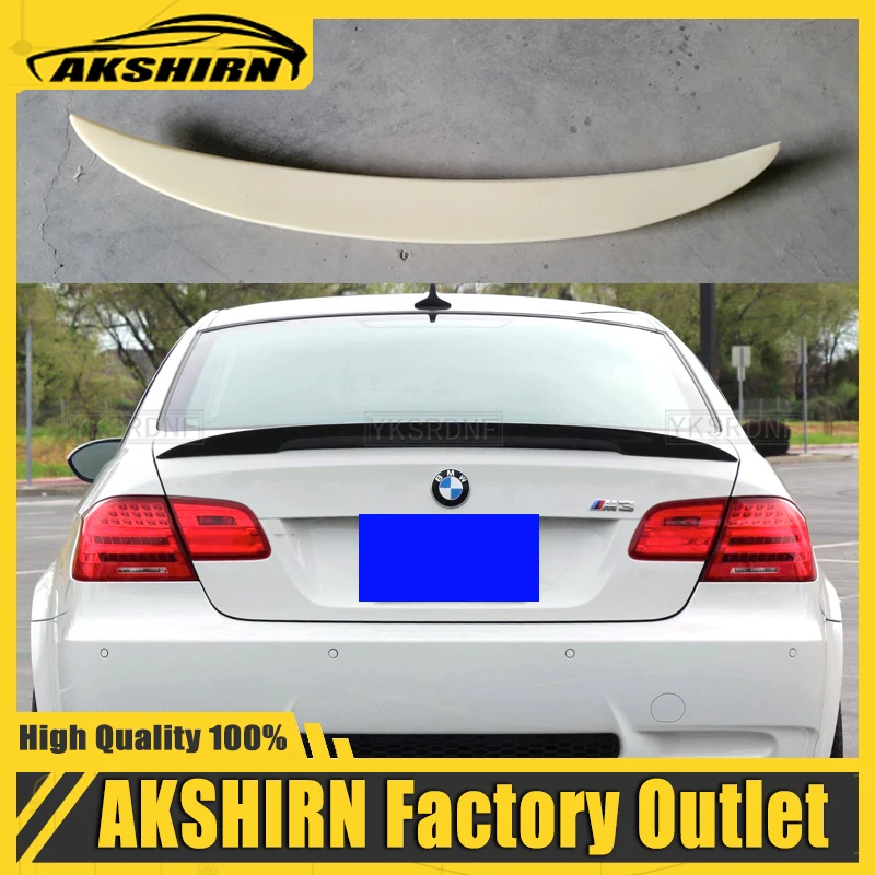 For BMW E92 E93 Series 2 Door Coupe E92 M3 ABS Spoiler P Style 2005 - 2012