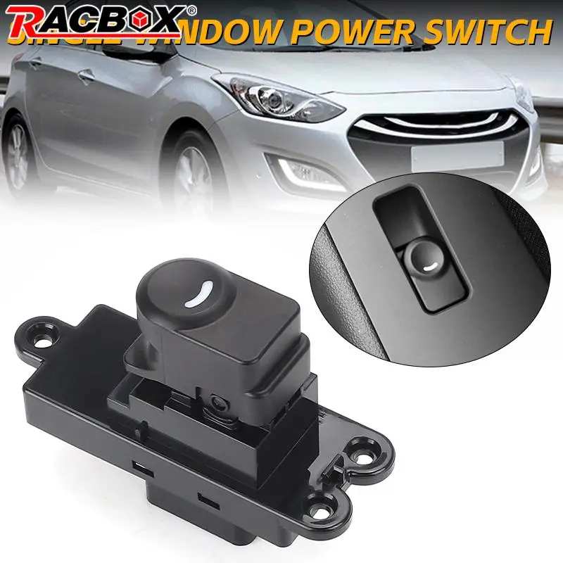 93580-2L010 Car Rear Passenger Side Window Lifting Power Single Button Switch For Hyundai i30 FD i30CW 2007-2012 Hatchback Wagon