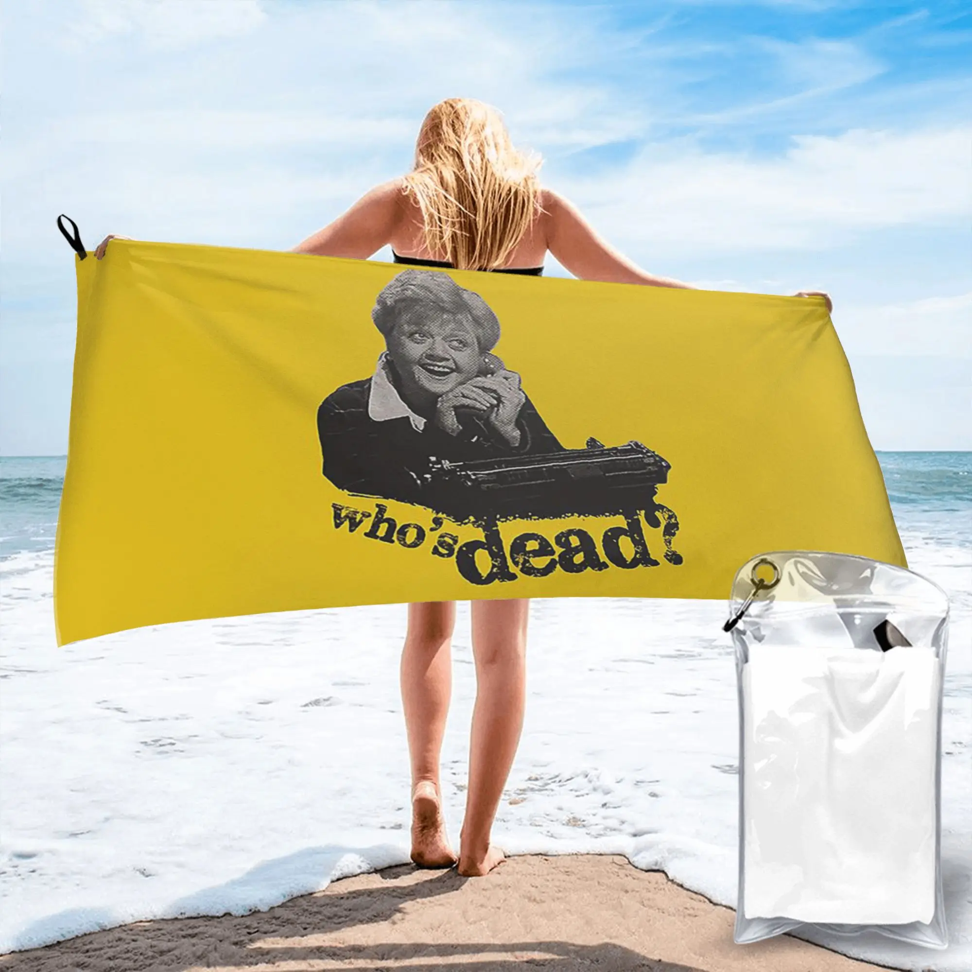 Murder She Wrote - Fletch Beach Towel Soft Microfiber Quick Dry Absorbent Quick Towels For Yoga