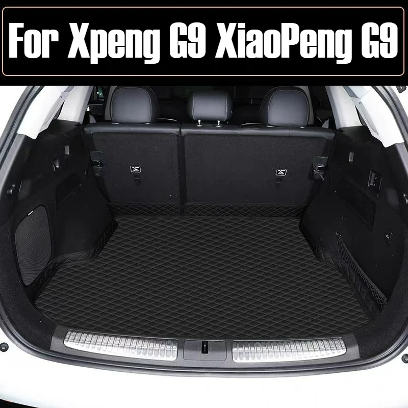 

Car Accessories For Xpeng G9 XiaoPeng G9 2023 2024 2025 Trunk Mats Waterproof Auto Boot Car Custom Protector Pads Interior