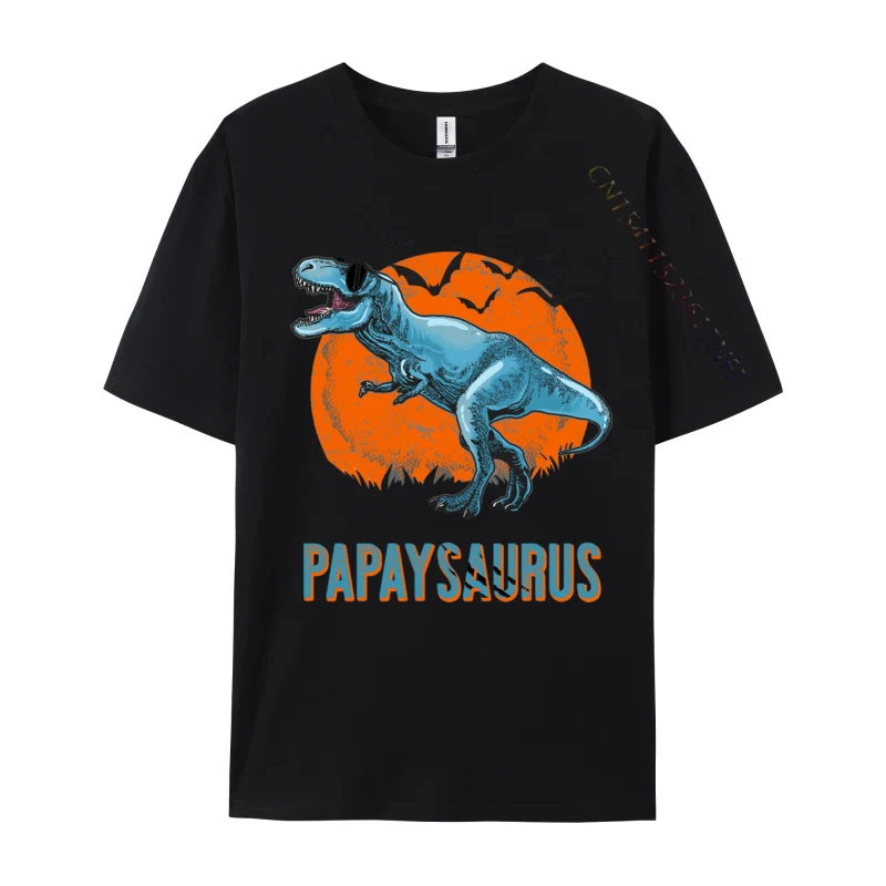 

Papasaurus T-Rex T-Shirt Tops Tees Awesome Fathers Day Dino Graphic Tee For Dads Unique Tees Wholesale