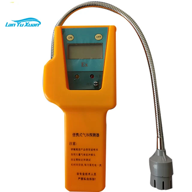 Large screen combustible gas detector leaking hydrogen  leak