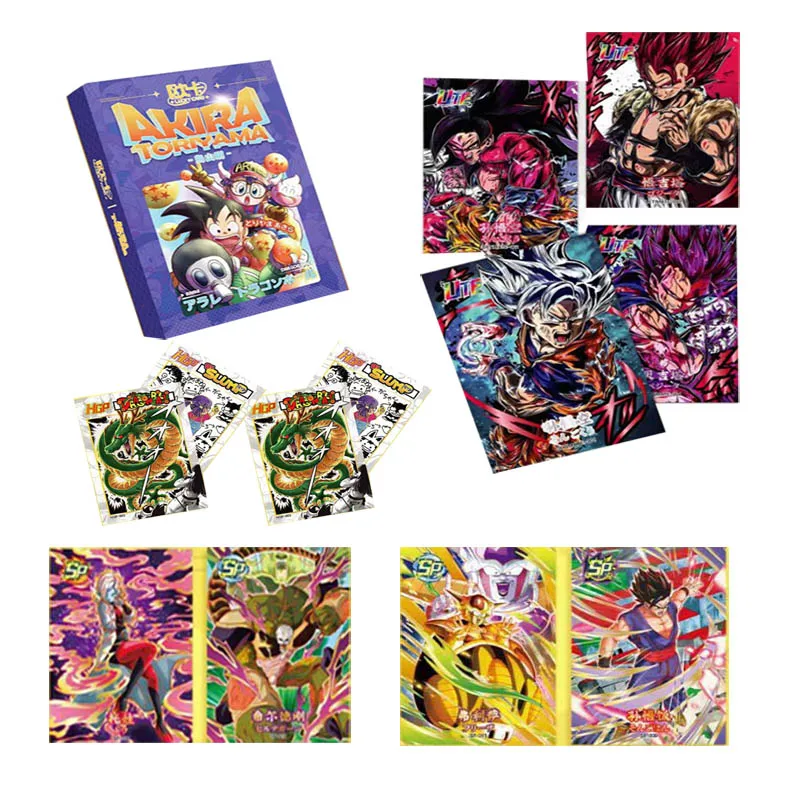 Dragon Ball Collection Cards Oka Culture Birds And Mountains Commemorative Edition Anime Cards Board Games