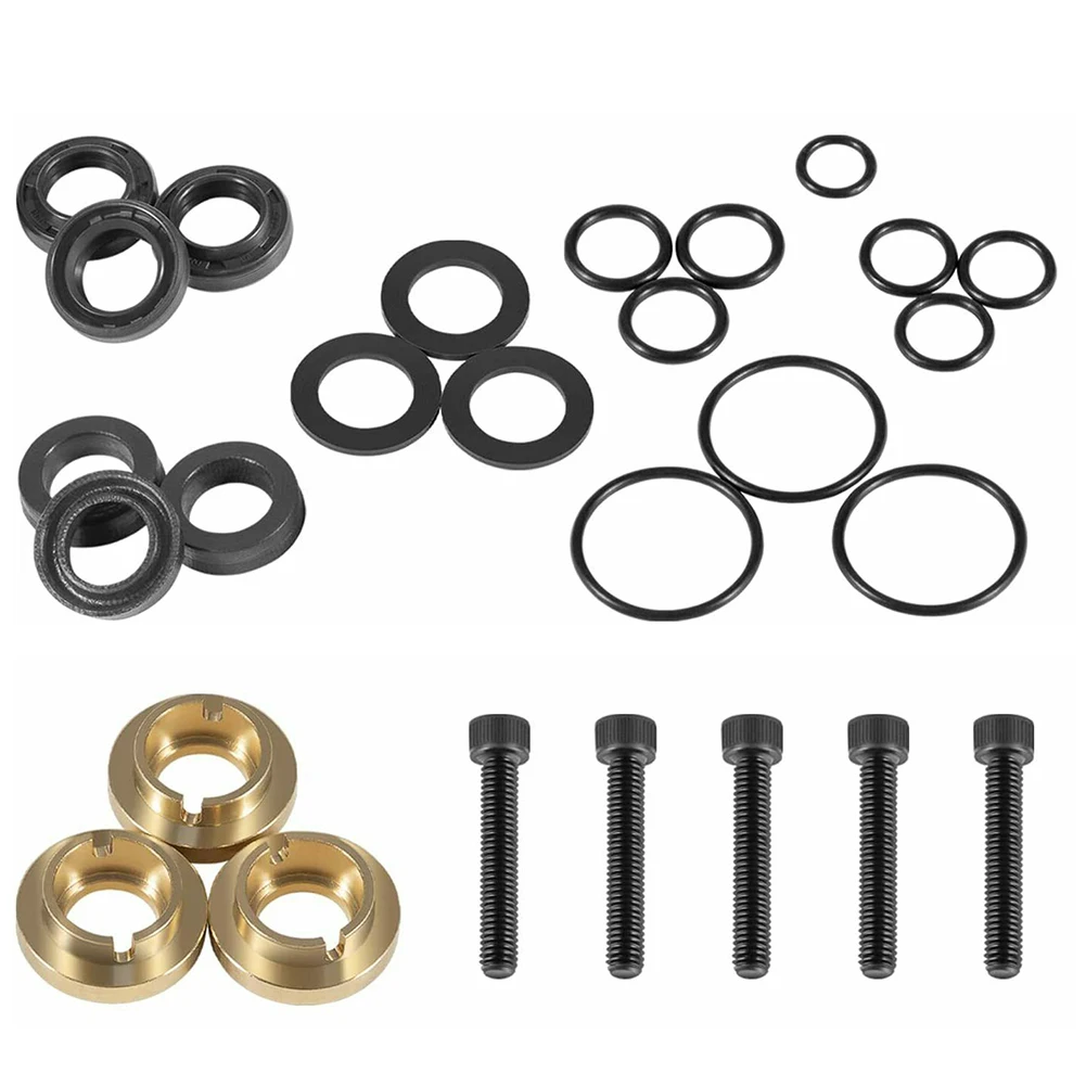 1 Set 27Pcs Pressure Washer Replacement Pump Rubber Seal Kit For 190595GS 190711GS Garden Pressure Washer Tool Repair Kit