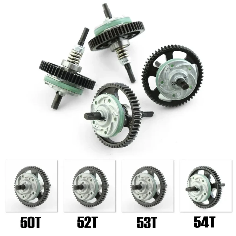 

Metal 6878 Complete Slipper Clutch 50T 52T 53T 54T Spur Gear for 1/10 Traxxas Slash 4x4 Stampede Rustler 4x4 VXL Upgrade Parts