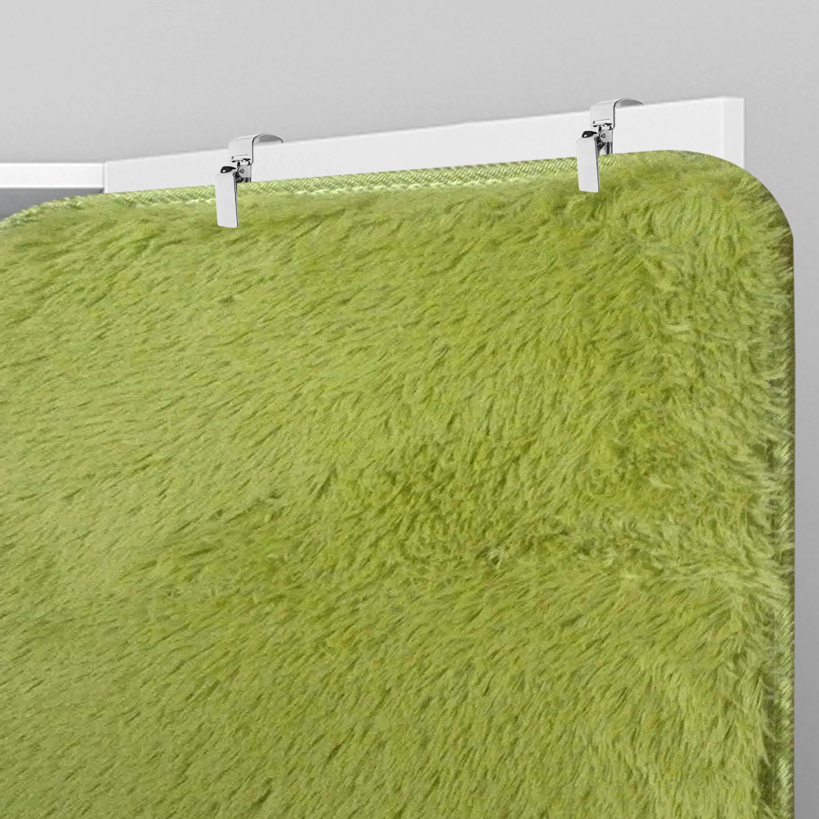 

6Pcs Heavy Duty Rug Clamps Stainless Steel Tapestry Holders for Displaying Carpets Curtains Quilts Non-Slip Home Accessory