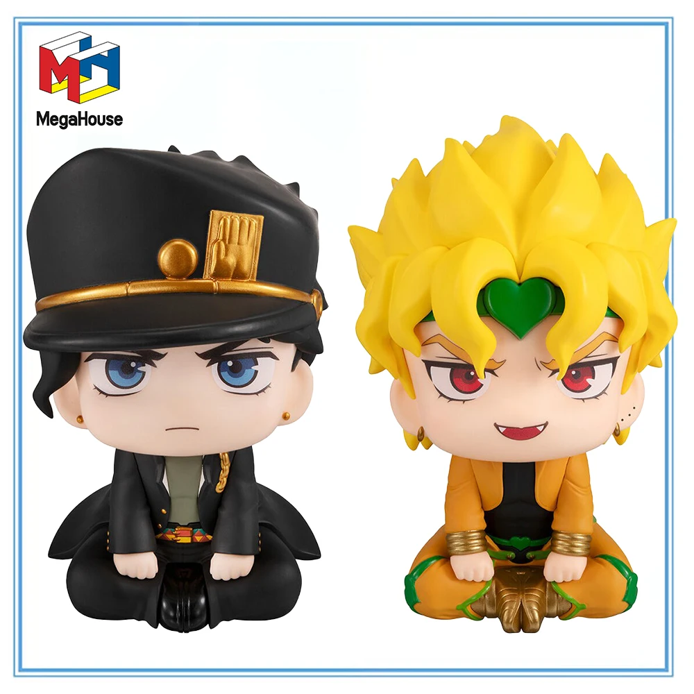 

100% Original MegaHouse Look Up Jojo No Kimyou Na Bouken Kujo Jotaro Dio Brando Anime Figure Collection Series Model Toys