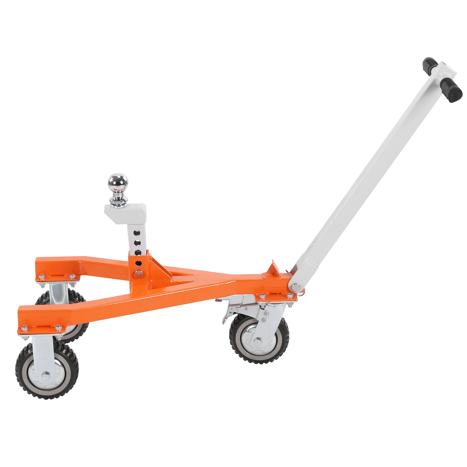 

Тележка для прицепа (трейлера) с грузоподъемностью 3500 фунтов, регулируемая по углу наклона, с шаровыми опорами 2 дюйма и 2-5/16 дюйма, подходит для автодомов, лодок, кемперов