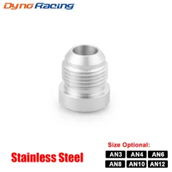 AN3 AN4 AN6 AN8 AN10 AN12 304 Stainless steel Weld On Fitting Bung Nut Valve Cover Catch Can High Quality