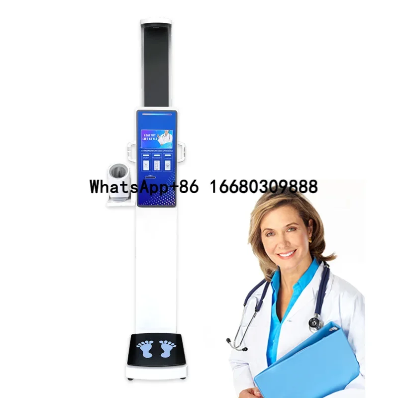 Smart Health Checkup Kiosk Medical Diagnostic Equipment Telemedicine Kiosk