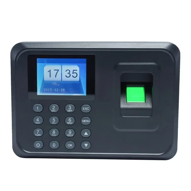 Malaysia Work English Version Fingerprint Attendance Machine  Software Driver-Free Self-service   Clock