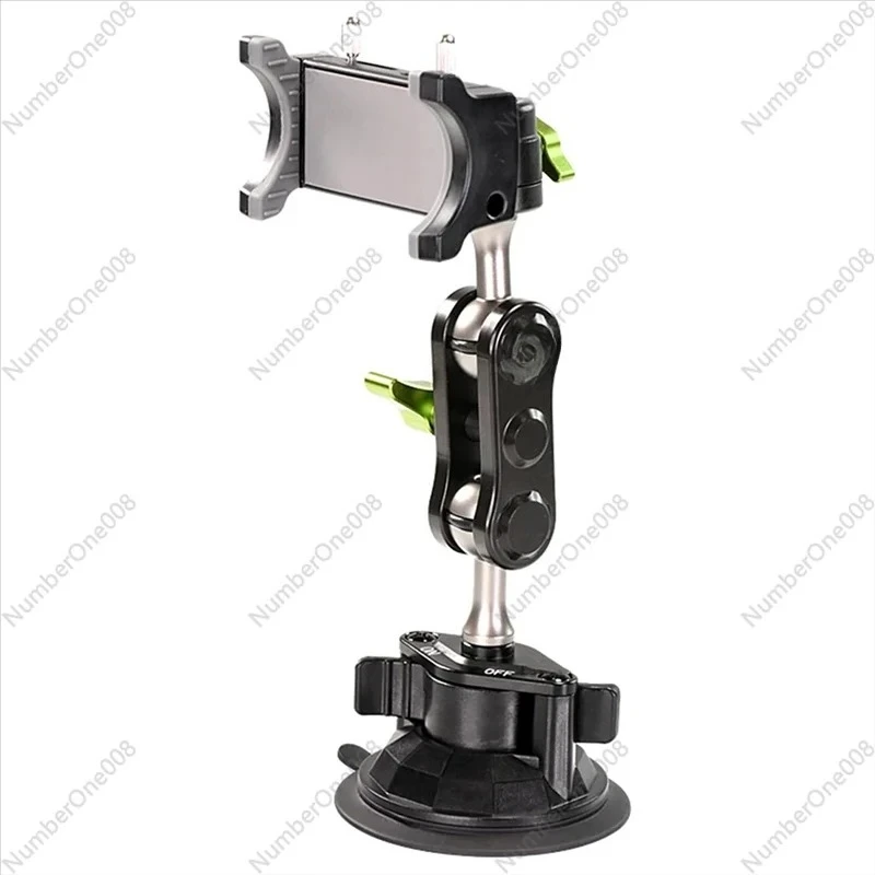 

New Phone Holder Car Phone Holder Stabilizer Phone Selfie Stick 360° Rotating Bracket