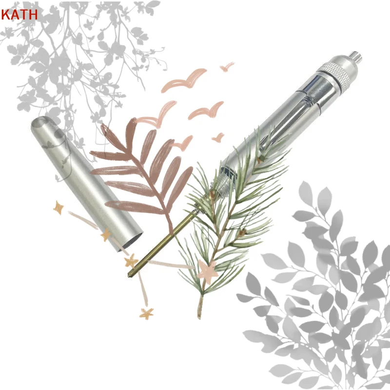 Precision Aluminum Oiler Pen, Portable Lubricating Oil Applicator with Pocket Clip for Machine Maintenance