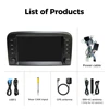12 グラム 256 グラムアンドロイド 13 カーラジオボルボ S80 1998-2006 GPS ナビゲーション CarPlay 4 グラム WiFi Bluetooth RDS ステレオ車マルチメディアプレーヤー 6