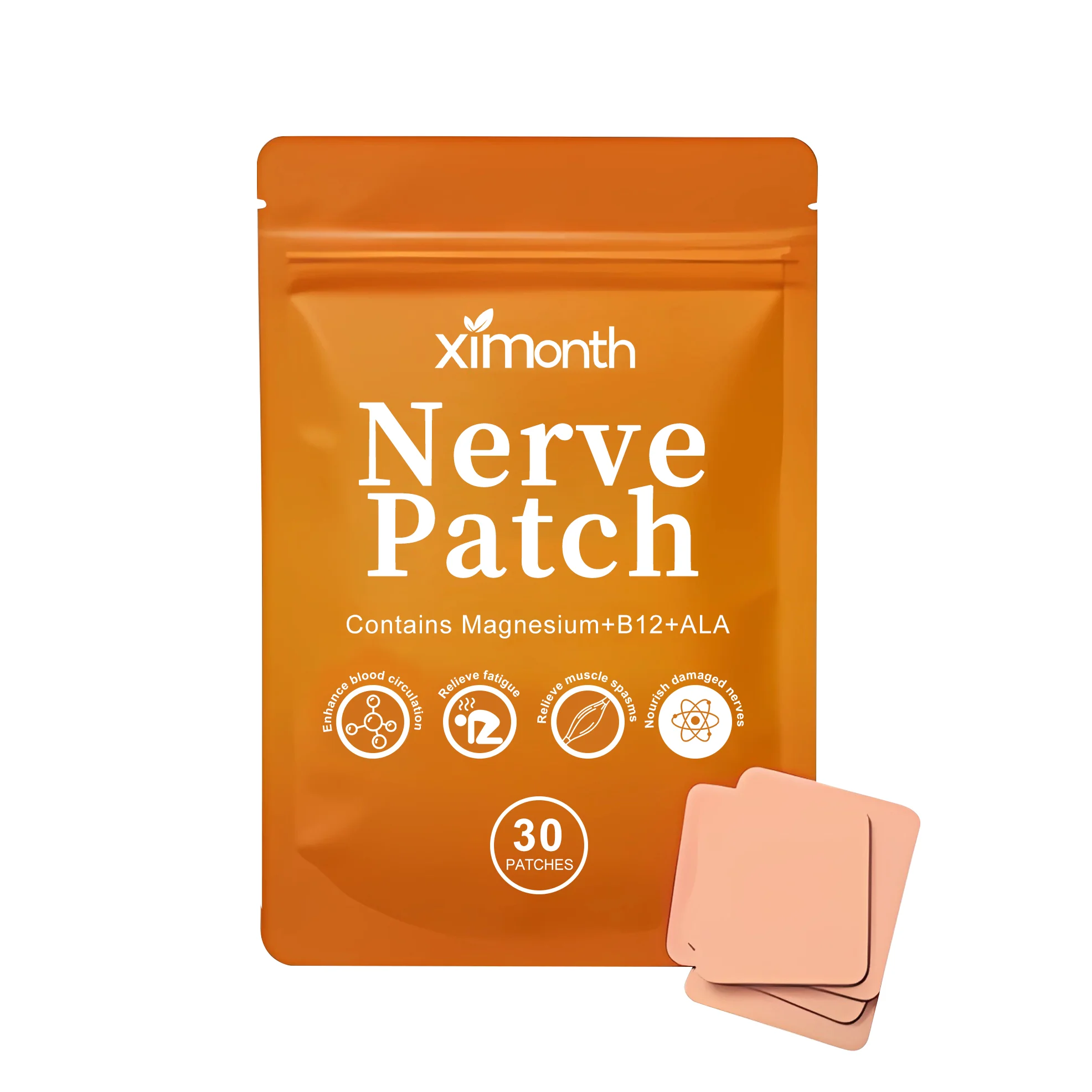 Insomnia Treatment Patch Relieve Stress Anxiety Neuromuscular Pain Fatigue Neurasthenia Headaches Enhance Blood Improve Sleep