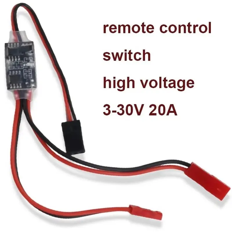 2026 New 3-30V Aerial Model Protection PWM Signal Controller 2-20A High Current Remote Control Electronic Switch For RC Drone view 2