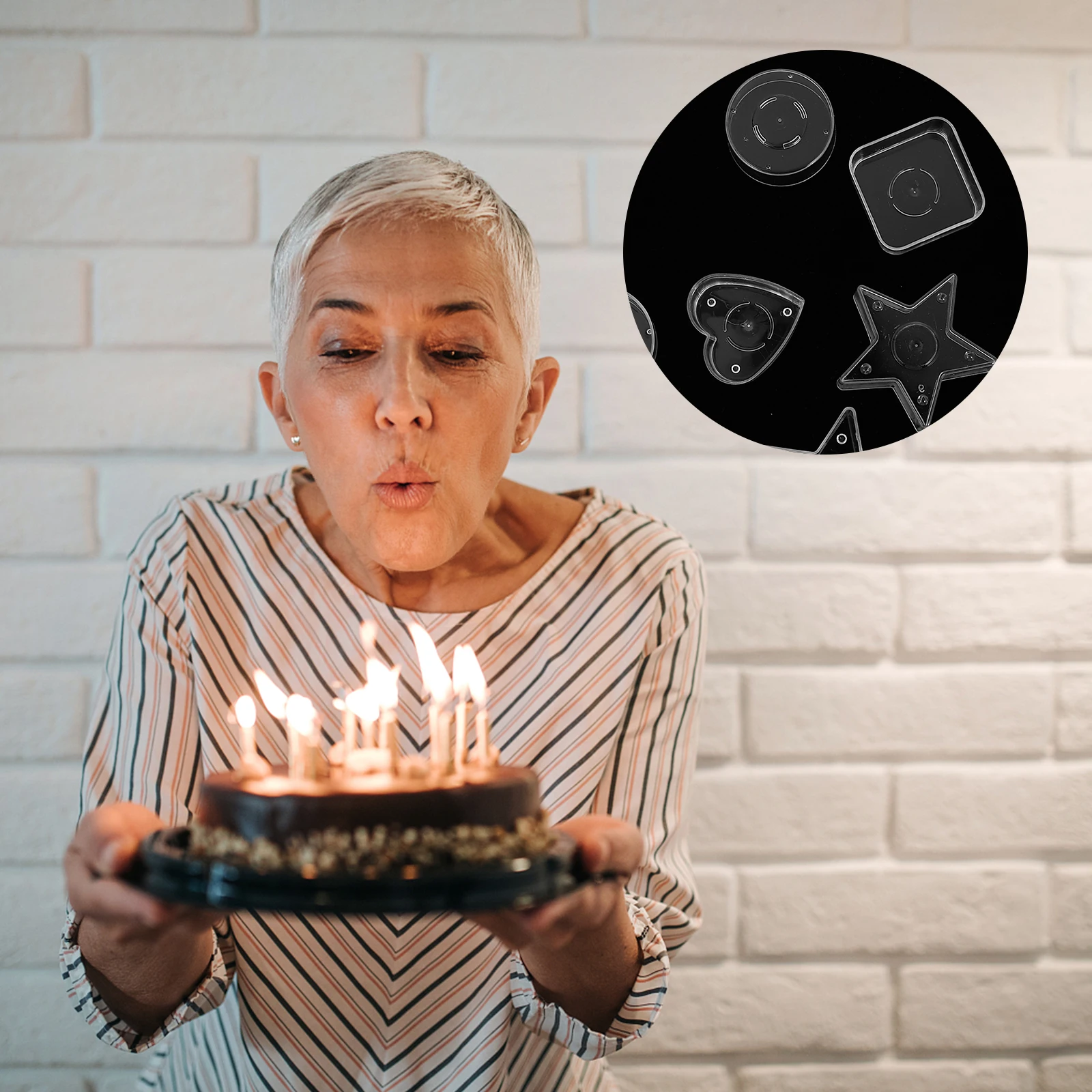 

20pcs Box Container With Lids Small Cups For Diy Making Craft Organizing Beads Jewelry Storage Gift Set