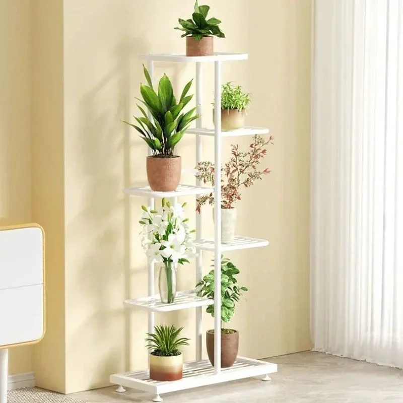 

Напольная стойка для хранения на балконе, украшение для дома, простая бытовая стойка для цветочных горшков, многослойная стойка для хранения