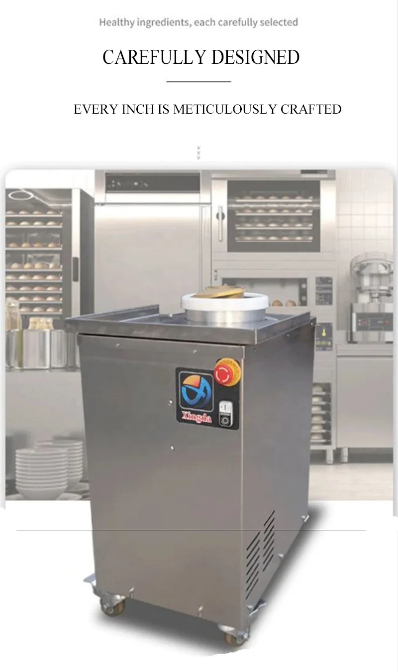 آلة تجزئة وتقريب العجين آلة حجب تقريب خبز مانتو