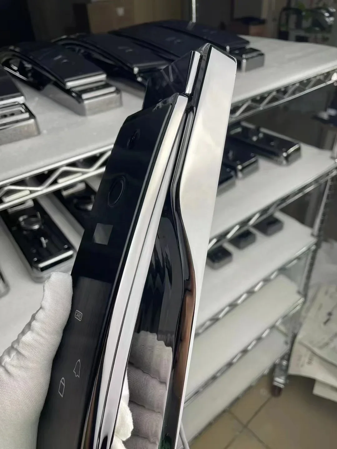 007 Rfid Passcode Biometric Video Intercom Fingerprint 3d Face Recognition Door Lock Wifi 2022 Tuya Smart Lock with Camera