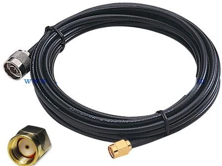 LMR400 CNT400 RG8 Antenna Extension Cable 7D-FB AP Jumper N Male RP SMA Male