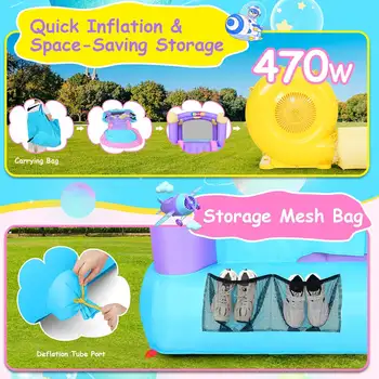 8 最佳銷售 充氣彈跳床水滑梯 - №8