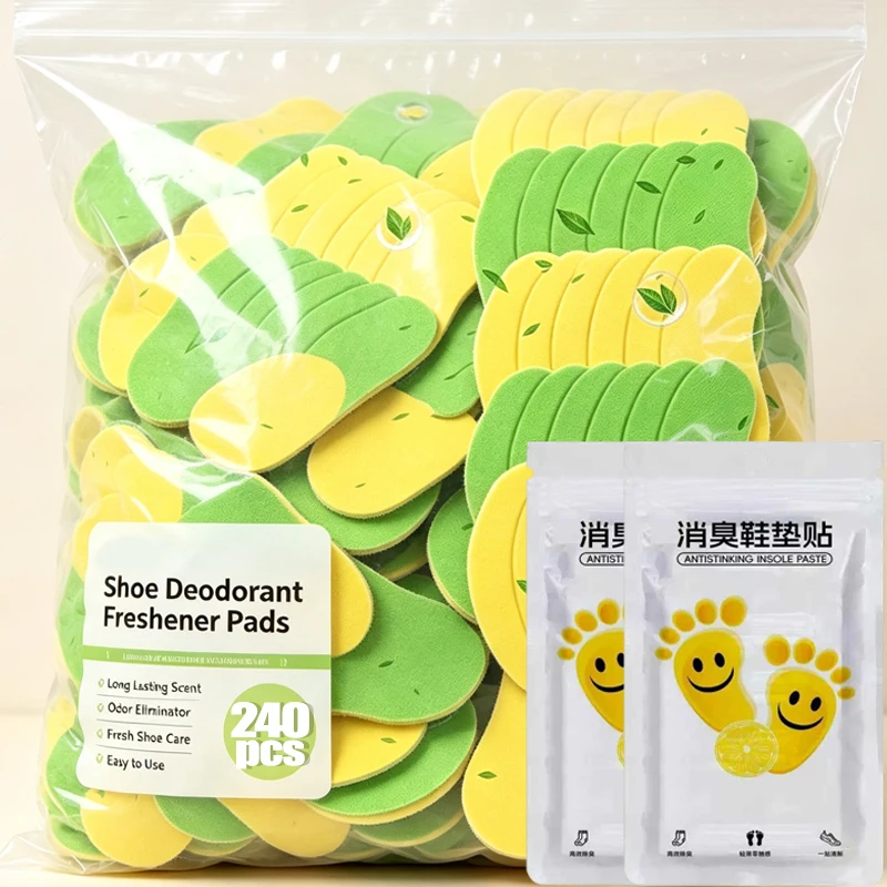 Disposable Portable Foot Odors Remover Shoe Anti Odors Sticker Odor Removing and Sweat Absorbing Insole Anti Odor Stickers
