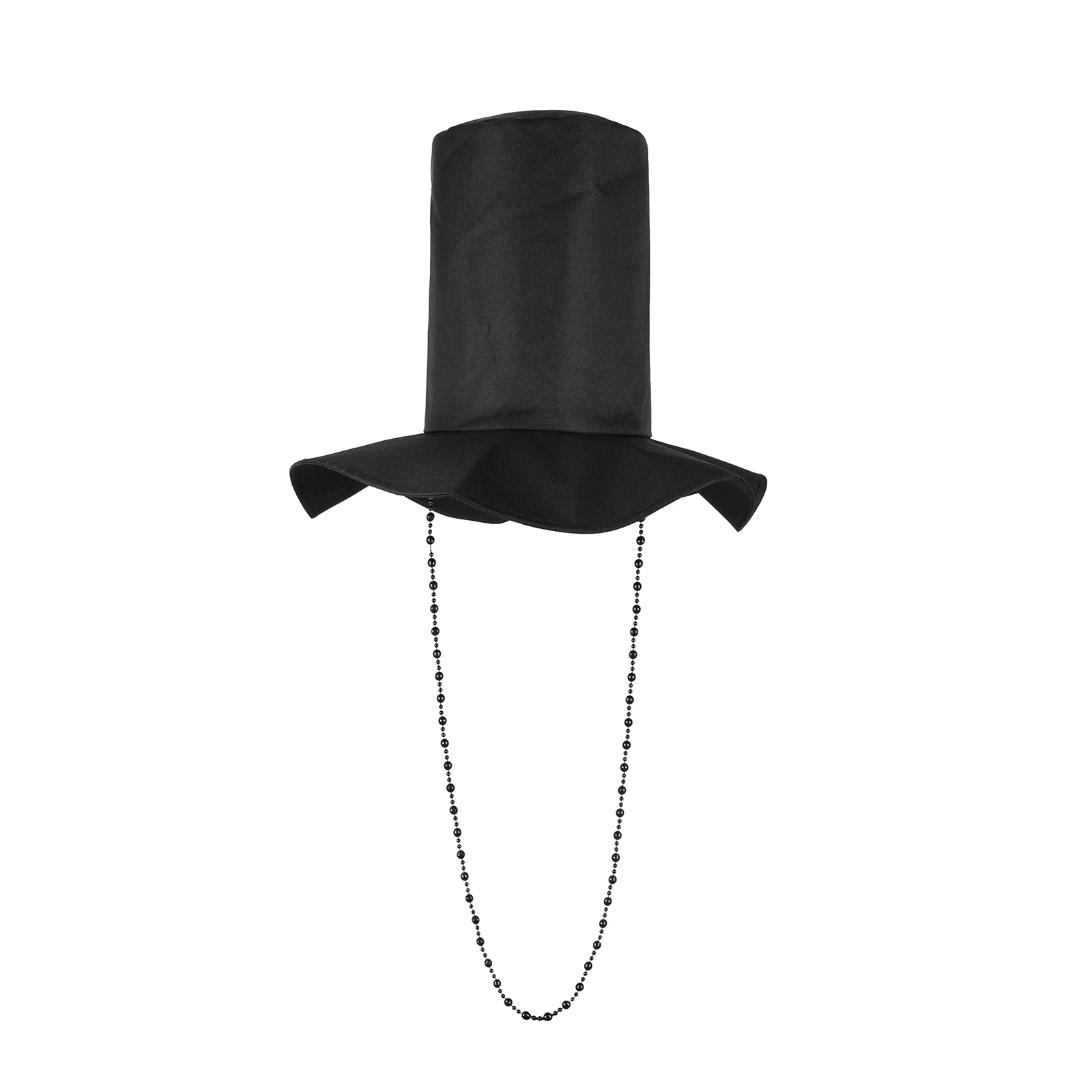 Jinu Cosplay Hoed Demon Hunters Saja Jongens Qinyu Zwarte Hoed voor Mannen Koreaanse Traditionele Hoed Halloween Carnaval Party Prop