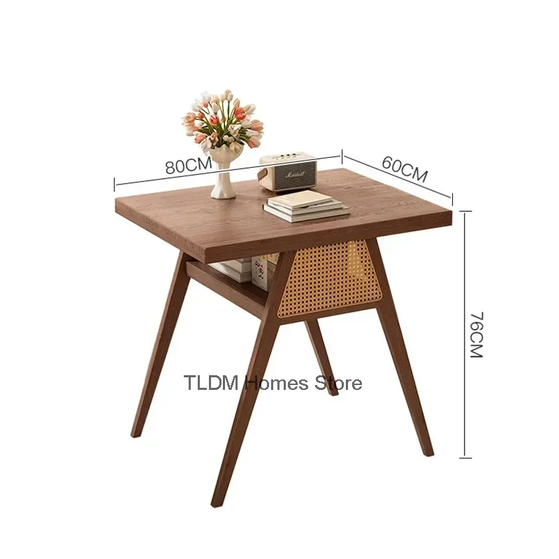

For Balcony Garden Home Courtyard Villa Solid Wood Table and Chair Combination Leisure Outdoor Garden Furniture Set A HTT
