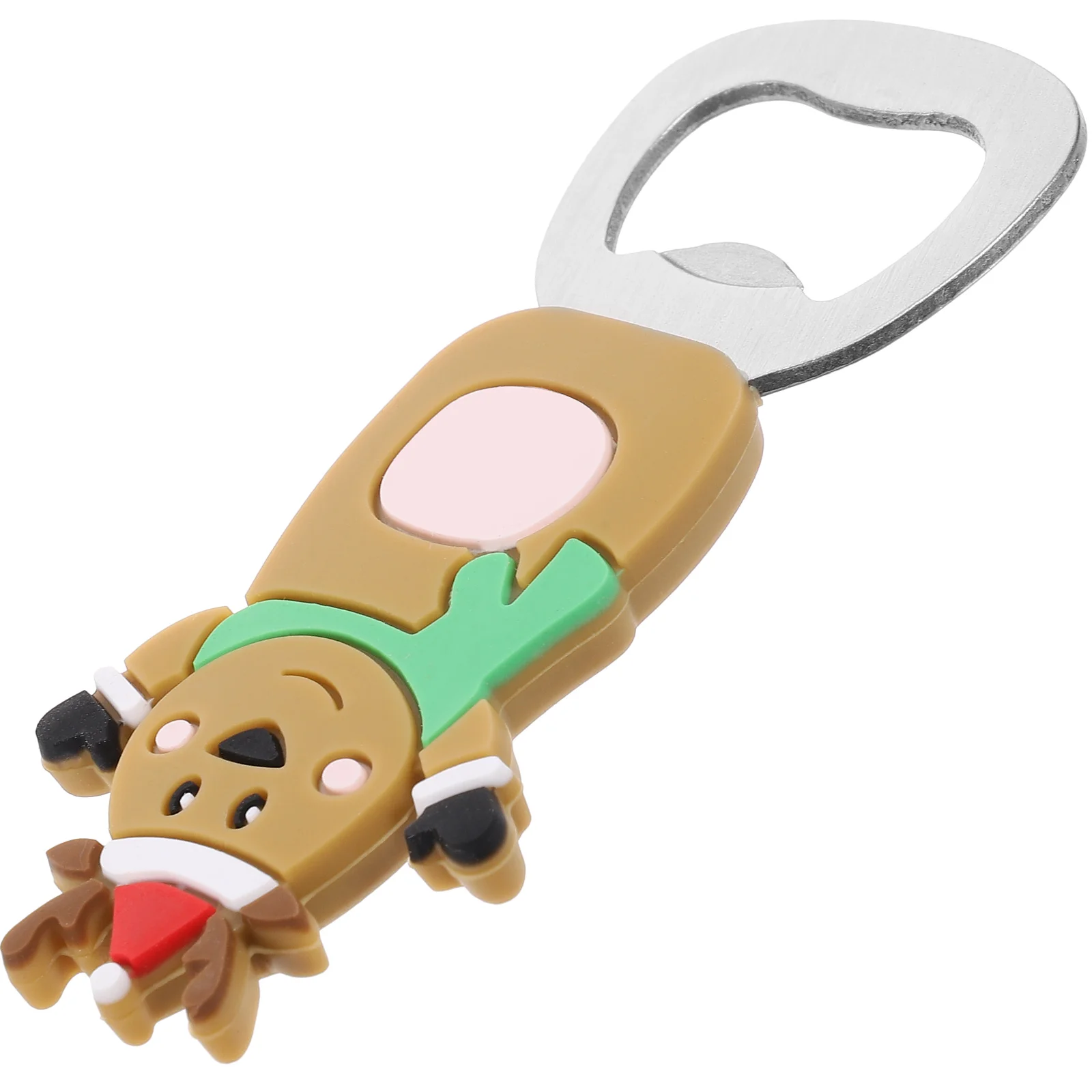 

Christmas Gifts Beer Bottle Opener Creative Small Cute Stainless Steel Unique Openers Ornament Favors Kitchen Tool
