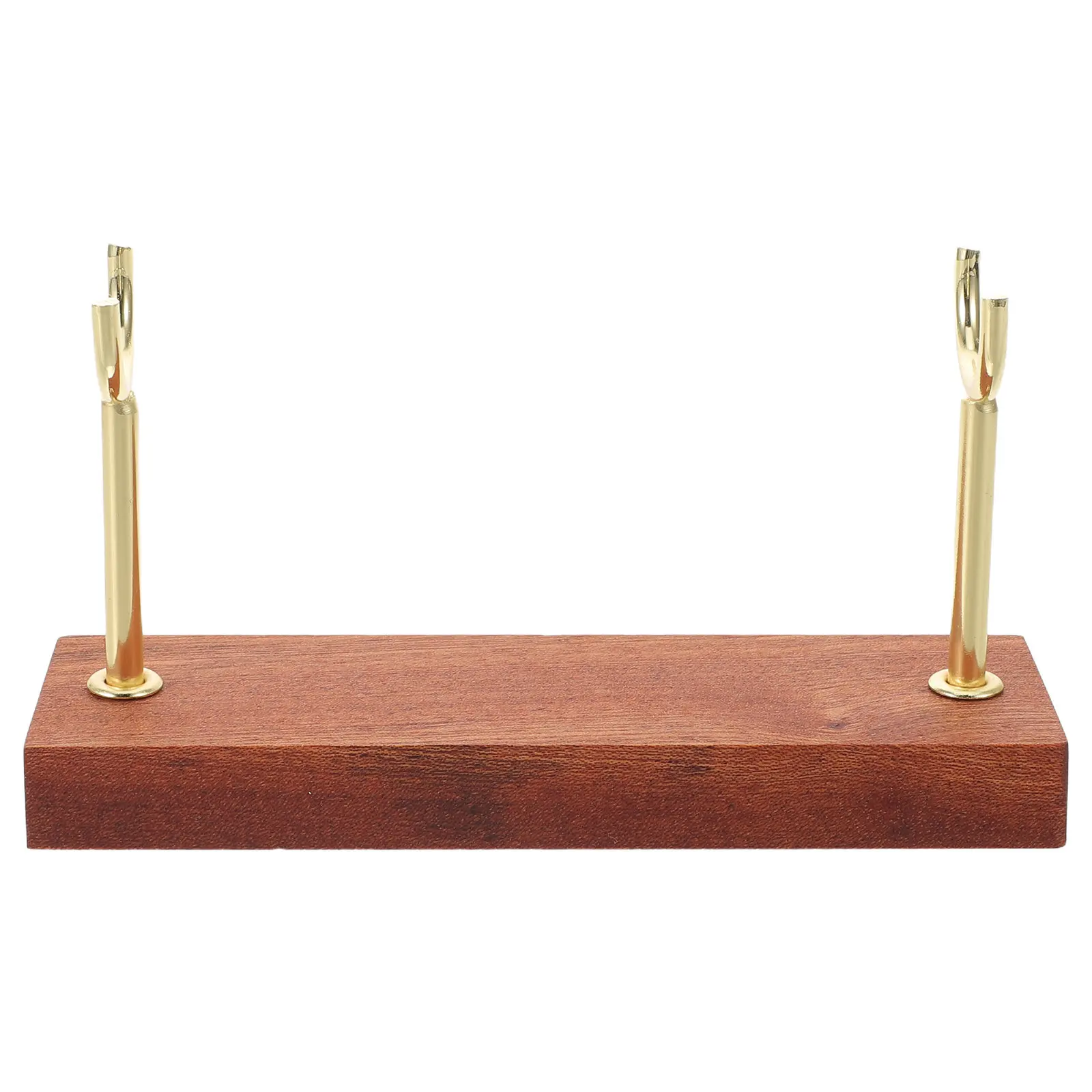 

Display Stand Bracket Holder 5.3X2.9X1.6Inch Wooden Base Bracelet Watch Jewelry Organizer Tabletop Rack Bangle Scrunchies