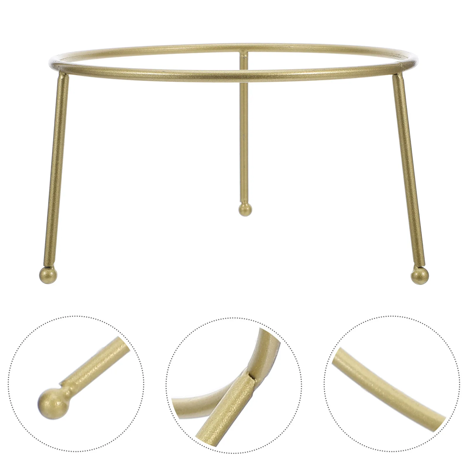 

Metal Gazing Ball Stand Iron Globe Crystal Sphere Display Base Flowerpot Rack Birdbath Bowl Support For Garden Outdoor Decor