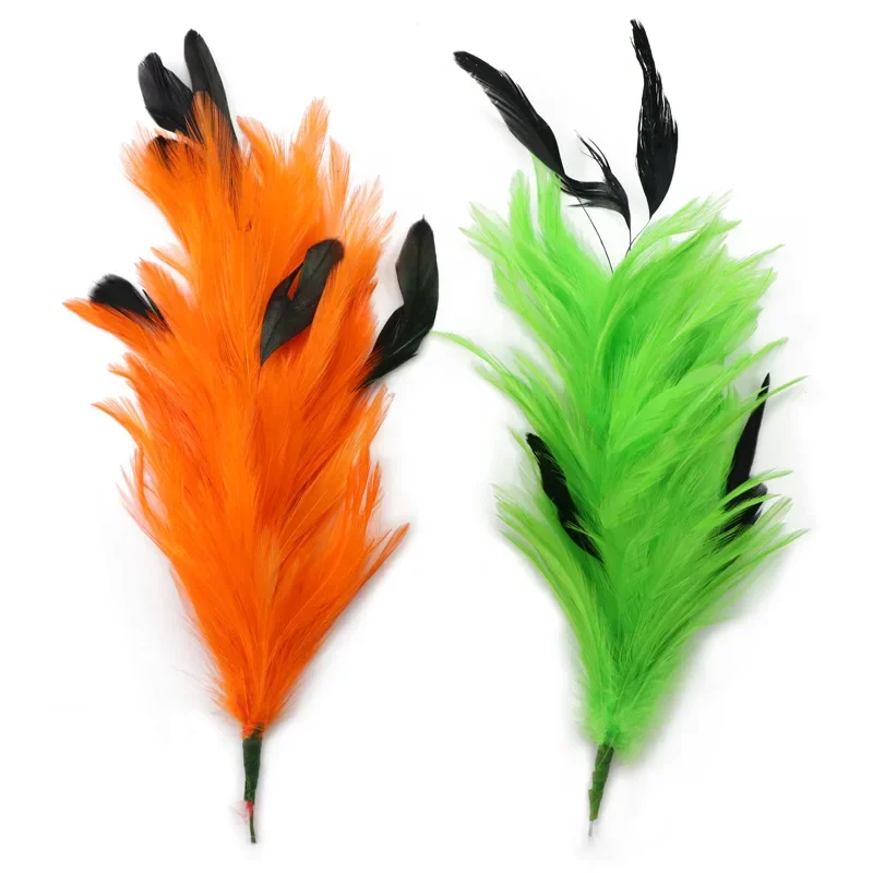 

1 Bunch Rooster Feather Flower Plumes for Hat Making Headdress DIY Craft Accessories