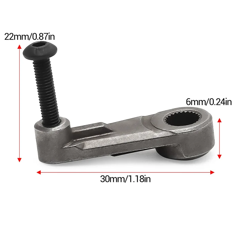 AINY-RC Auto Upgrade Servo Arm Kit für TRAXXAS T4 T6 TRX4 TRX6 8247X RC Auto Zubehör