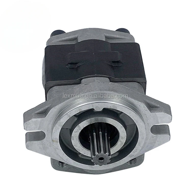 Japan Small Hydraulic Oil Gear Pumps Forklift Parts Sgp1 Sgp2 Shimadzu Hydraulic Pump Gear 10 Spline