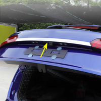 For 2017-2020 Audi Q5 SQ5 (FY) Stainless Steel Trunk Tail Gate Trims Strips Stylish Accessories 2019 2018